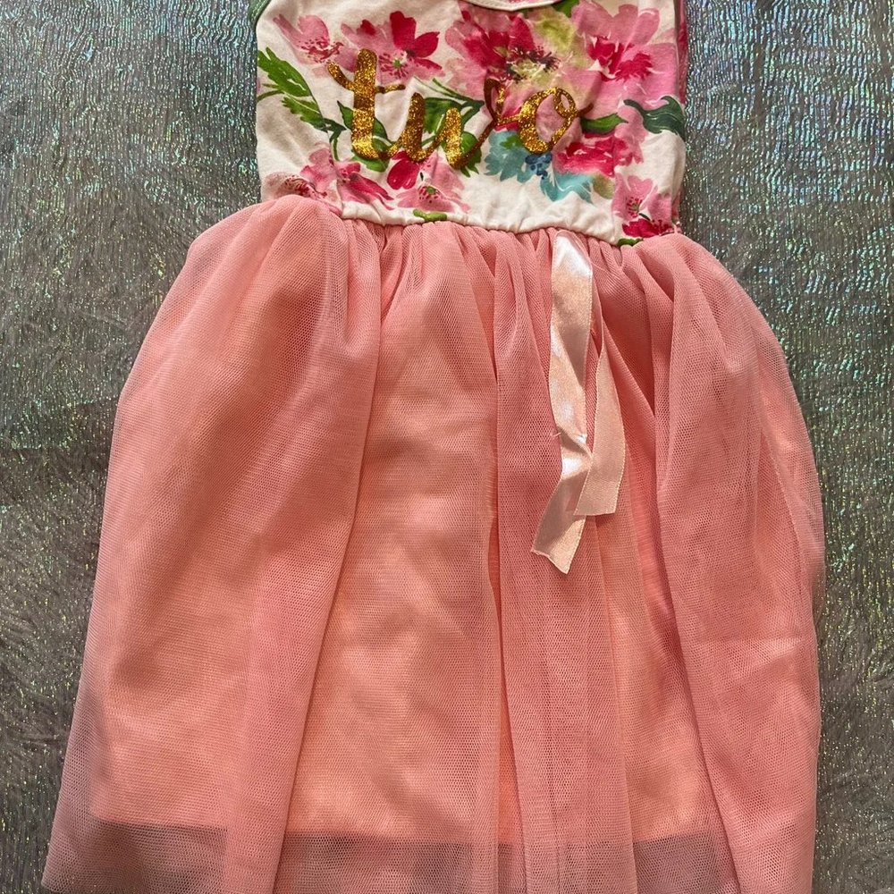 Children's floral skirt